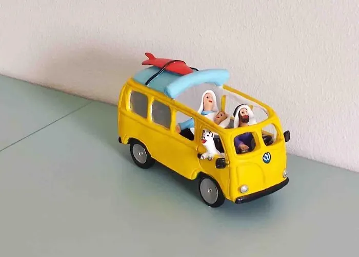 アパート Townhouse Near Lighthouse & Big Waves ナザレ